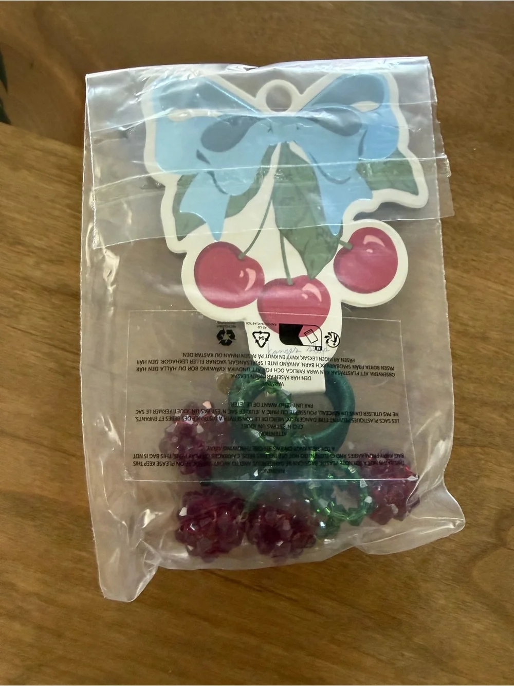 NIP Konges Slojd 2 PACK CHERRY HAIR ELASTIC Ties $20
